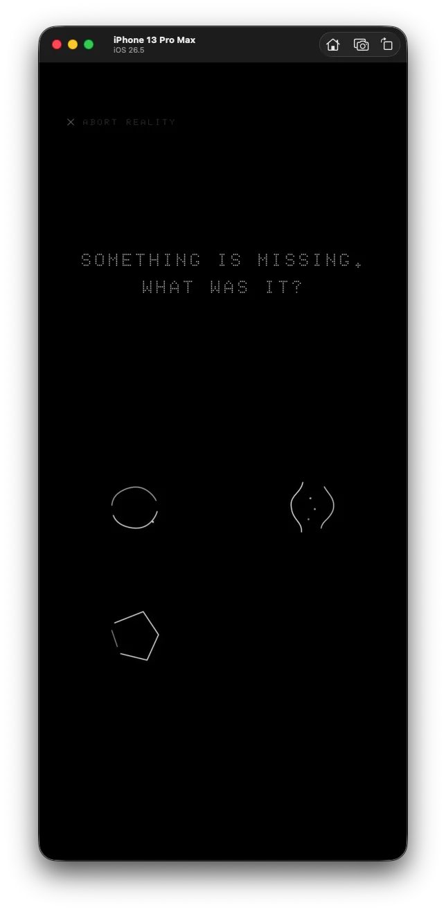 Evervoid asking which entity is missing